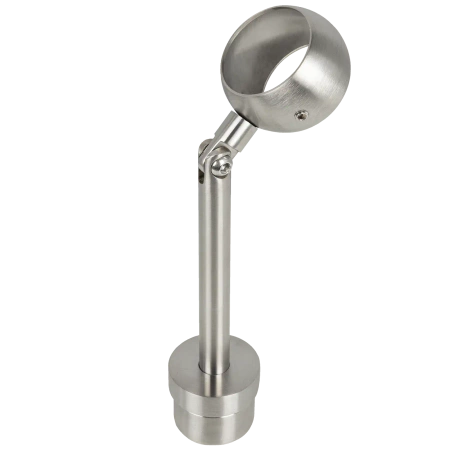 Uchwyt przegubowy przelotowy regulowany poręczy balustrady Ø42.4 20cm stal nierdzewna Prevent PR749-0-INX