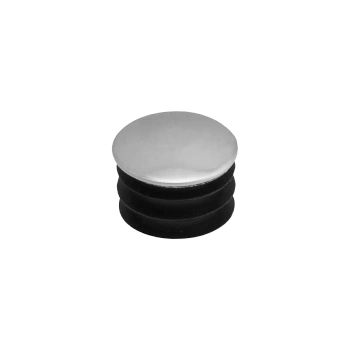 Zaślepka płaska do drążka Ø16 chrom AC307-A-CHR