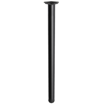 Noga meblowa 110cm stalowa regulowana górne mocowanie czarna AC282-C-1100-CZA