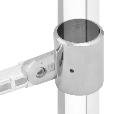 Uchwyt jednostronny mocujący drążek wypełnienia balustrady Ø32 chrom Protect AC974-A-CHR 