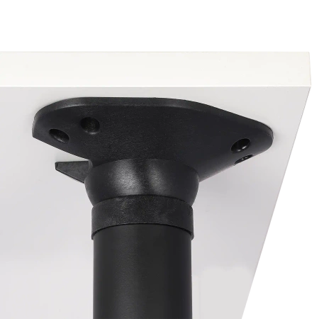 Noga meblowa stołowa składana 71,5cm stalowa czarna okrągła AC262-A-710-CZA