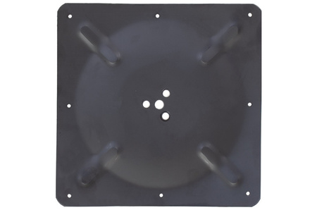 Podstawa stołu SLSH-2011-72-45-ALU kwadrat wysokość 72cm, podstawa 45x45cm kolor aluminium