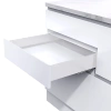 Szuflada SLIM, L=350, H=84, biała 40kg SB084-0-350-BIA