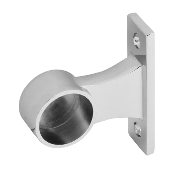 Uchwyt dystansowy końcowy meblowy do drążka Ø25 chrom AC997-0-CHR