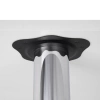 Noga meblowa 82cm stalowa regulowana górne mocowanie chrom okrągła AC282-B-820-CHR