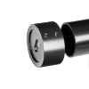 Mocowanie poręczy balustrady Ø42.4 H=25 stal nierdzewna Prevent czarny PR736-0-CZA