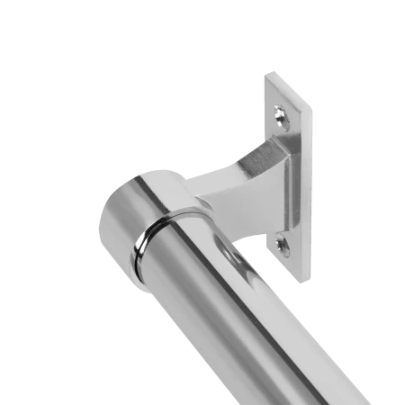 Uchwyt dystansowy końcowy meblowy do drążka Ø25 chrom AC997-0-CHR