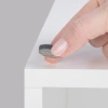 Podkładki filcowe samoprzylepne szare okrągłe Ø22mm 20szt PREMIUM PF001-0-022-SZA