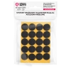 Podkładki filcowe samoprzylepne czarne okrągłe Ø22mm 20szt PREMIUM PF001-0-022-CZA