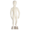 Manekin dziecięcy (4-lata) pełna sylwetka elastyczny 100cm ECRU  WT216-CIE