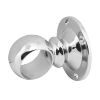 Uchwyt dystansowy krótki Ø25 przelotowy chrom AC992-0-CHR