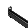 Końcówka boczna do rury owalnej 30x15 czarna AC903-B-CZA