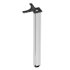 Noga meblowa stołowa kwadratowa 50x50 71cm górne mocowanie chrom AC282-K-710-CHR