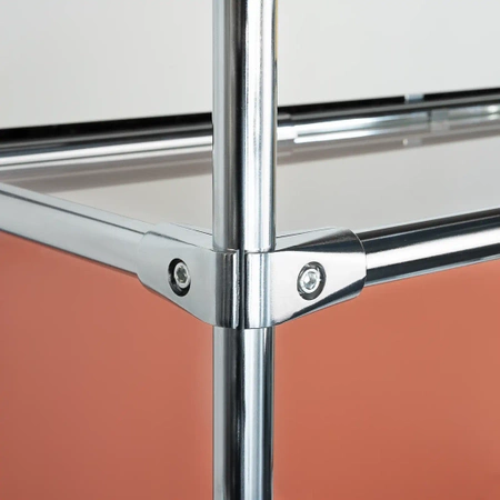 Element C do złączy serii TR58(X)-0-CHR drążka Ø25 chrom