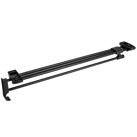 Wieszak wysuwany 45cm na ubrania do szafy czarny AC221-H-CZA