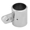 Uchwyt jednostronny mocujący drążek wypełnienia balustrady Ø32 chrom Protect AC974-A-CHR 