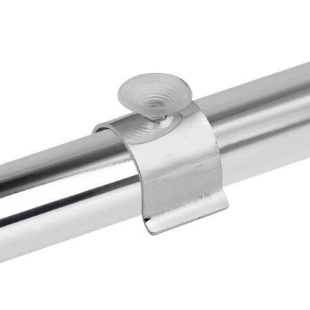 Podstawka z przyssawką  na drążek Ø25 chrom TR538-C-CHR