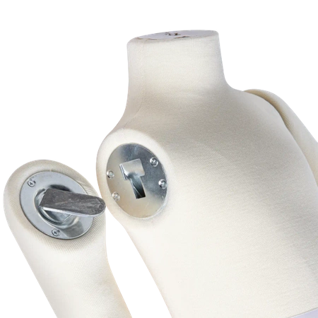 Manekin dziecięcy (4-lata) pełna sylwetka elastyczny 100cm ECRU  WT216-CIE