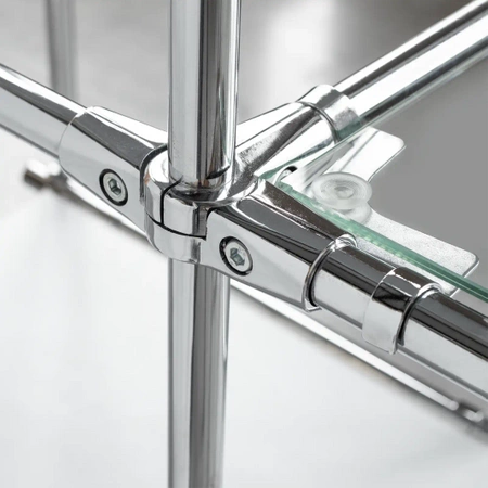 Drążek meblowy okrągły Ø25 ścianka 1mm 200cm chrom AC500-0-200-CHR