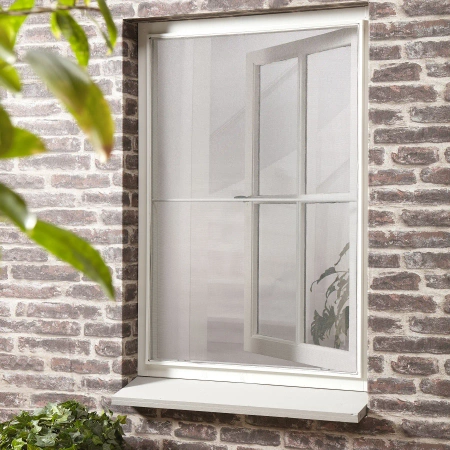 Moskitiera okienna ramkowa STANDARD 120x150cm biała MS1RA-120-150-BIA