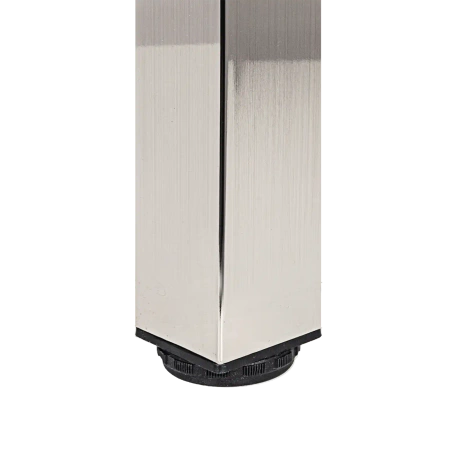 Noga meblowa gruba stołowa kwadratowa 60x60 71cm górne mocowanie INOX AC282-N-710-INX