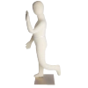 Manekin dziecięcy (4-lata) pełna sylwetka elastyczny 100cm ECRU  WT216-CIE
