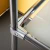 Drążek meblowy okrągły Ø25 ścianka 1mm 200cm chrom AC500-0-200-CHR