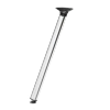 Noga meblowa stołowa składana 71,5cm stalowa chrom okrągła AC262-A-710-CHR