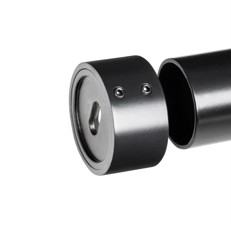 Mocowanie poręczy balustrady Ø42.4 H=25 stal nierdzewna Prevent czarny PR736-0-CZA