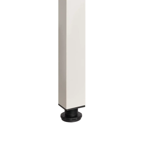 Noga meblowa stołowa kwadratowa 50x50 71cm biała mocowanie AC282-K-710-BIA