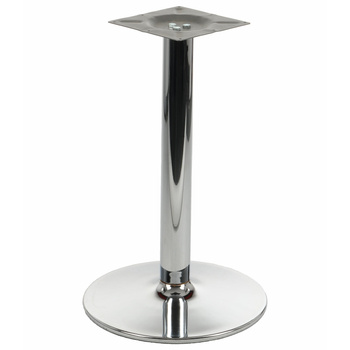 Podstawa stołu SLNY-B005-72-45-CHR okrągła wysokość 72cm, średnica 45 cm chrom