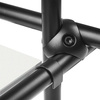 Uchwyt poziomy Ø25 czarny TR520-0-CZA