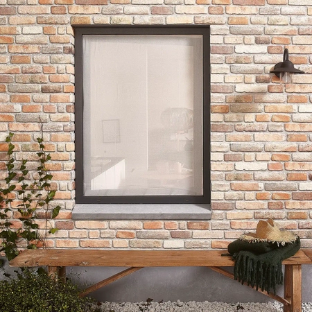 Moskitiera  okienna na rzep anty pyłki BASIC 130x150cm MS0RZ-130-150-PYL