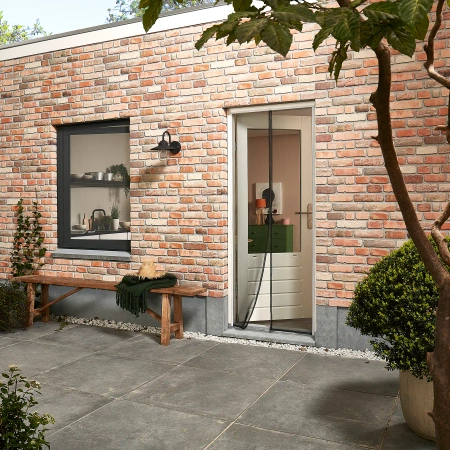 Moskitiera z magnesem na drzwi STANDARD 95x235cm czarna