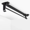 Wieszak wysuwany 40cm na ubrania do szafy czarny AC221-G-CZA