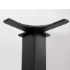 Noga meblowa stołowa kwadratowa 50x50 110cm górne mocowanie czarna AC282-M-1100-CZA