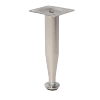 Nóżka meblowa 15cm regulowana stalowa stożkowa satynowa AC270-D-SAT