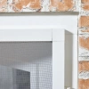Moskitiera okienna ramkowa STANDARD 120x150cm biała MS1RA-120-150-BIA