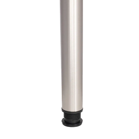Noga meblowa 110cm stalowa regulowana górne mocowanie INOX okrągła AC282-C-1100-INX