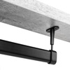 Drążek meblowy owalny 30x15 Gr. 0,7 L-150 czarny AC902-A-150-CZA
