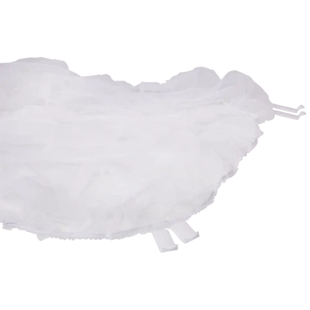 Moskitiera okienna na rzep na okno dachowe BASIC 120x140cm biała MS0RZ-120-140-DAC