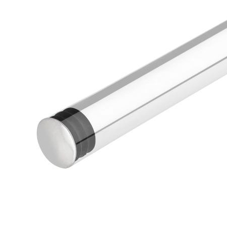 Zaślepka płaska do drążka Ø16 chrom AC307-A-CHR 