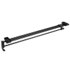 Wieszak wysuwany 50cm na ubrania do szafy czarny AC221-I-CZA