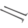 Reling z mocowaniem, L=350, antracytowy SB201-0-350-ATR