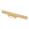 Uchwyt meblowy krawędziowy 15cm złoty AU627-0-128-ZLO