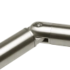 Łącznik przegubowy poręczy balustrady Ø42.4 27x27 stal nierdzewna Prevent  PR732-0-INX
