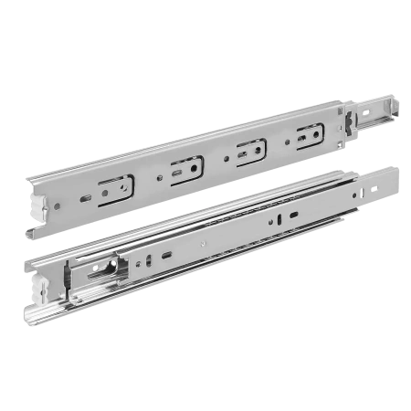 Prowadnica kulkowa łożyskowa pełny wysuw 300mm, H=45mm, ocynk