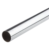 Drążek meblowy okrągły 25mm ścianka 1mm 100cm chrom AC500-0-100-CHR