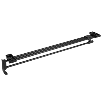 Wieszak wysuwany 50cm na ubrania do szafy czarny AC221-I-CZA
