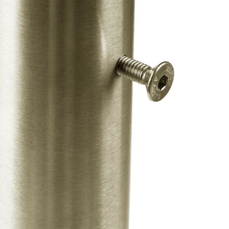 Słupek balustrady stal nierdzewna wysoki 96cm 4 śruby PR704-0-096-INX